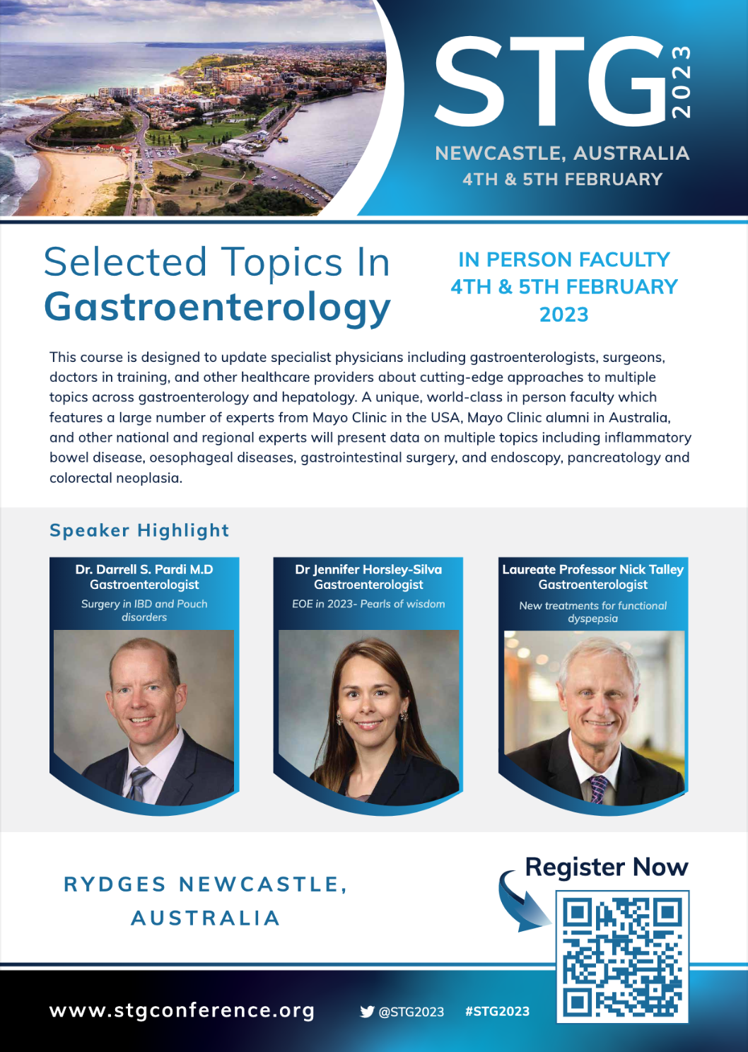Selected Topics in Gastroenterology Conference (STG) 2023 Centre of